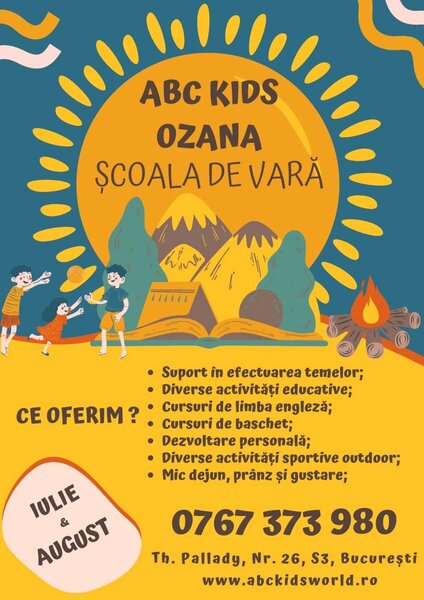 ABC Kids World - After School, Scoala de vara